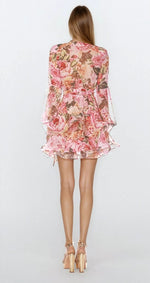 Bronx and Banco Bedouin Rose Mini Dress – Rose Floral