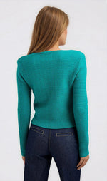 Cypress Cardigan - Topaz - XO, Tina