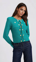 Cypress Cardigan - Topaz - XO, Tina