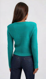 Cypress Cardigan - Topaz - XO, Tina