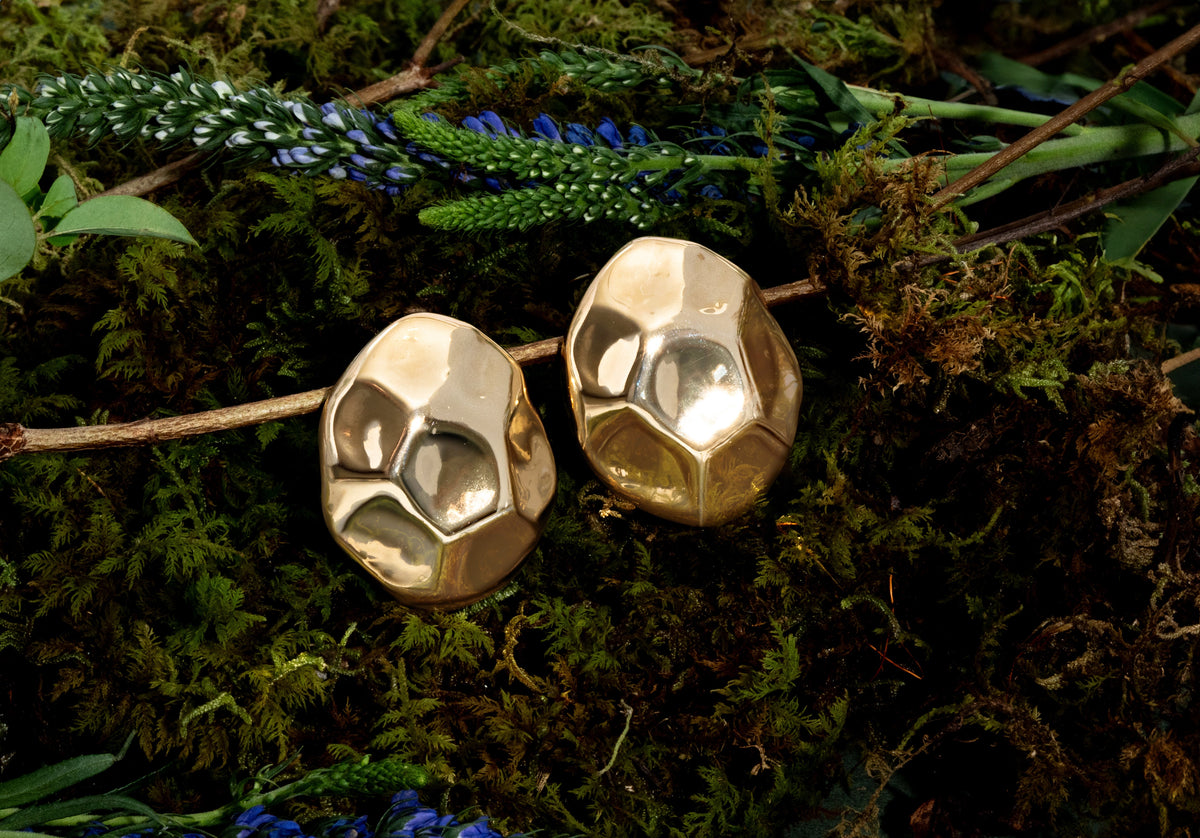 Mayara Turtle Dome Earrings