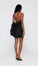 Eden Cocktail Mini Dress – Black