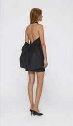 Eden Cocktail Mini Dress – Black