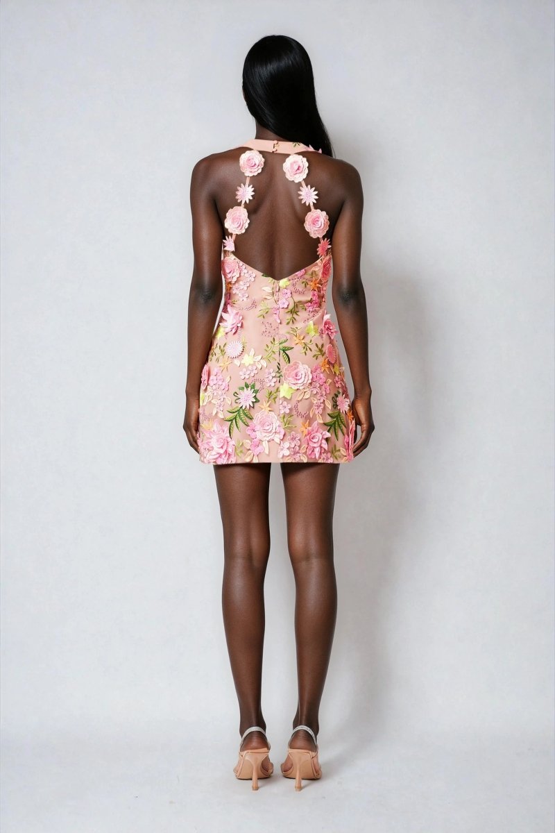 Aella Party Mini Dress - Pink