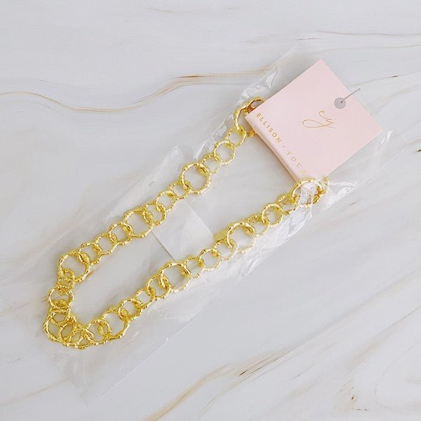 Ellison and Young - Artfully Linked Chain Necklace