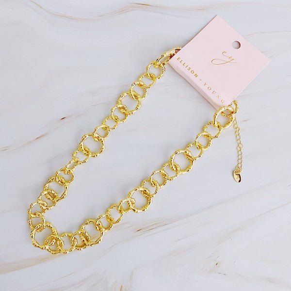 Ellison and Young - Artfully Linked Chain Necklace