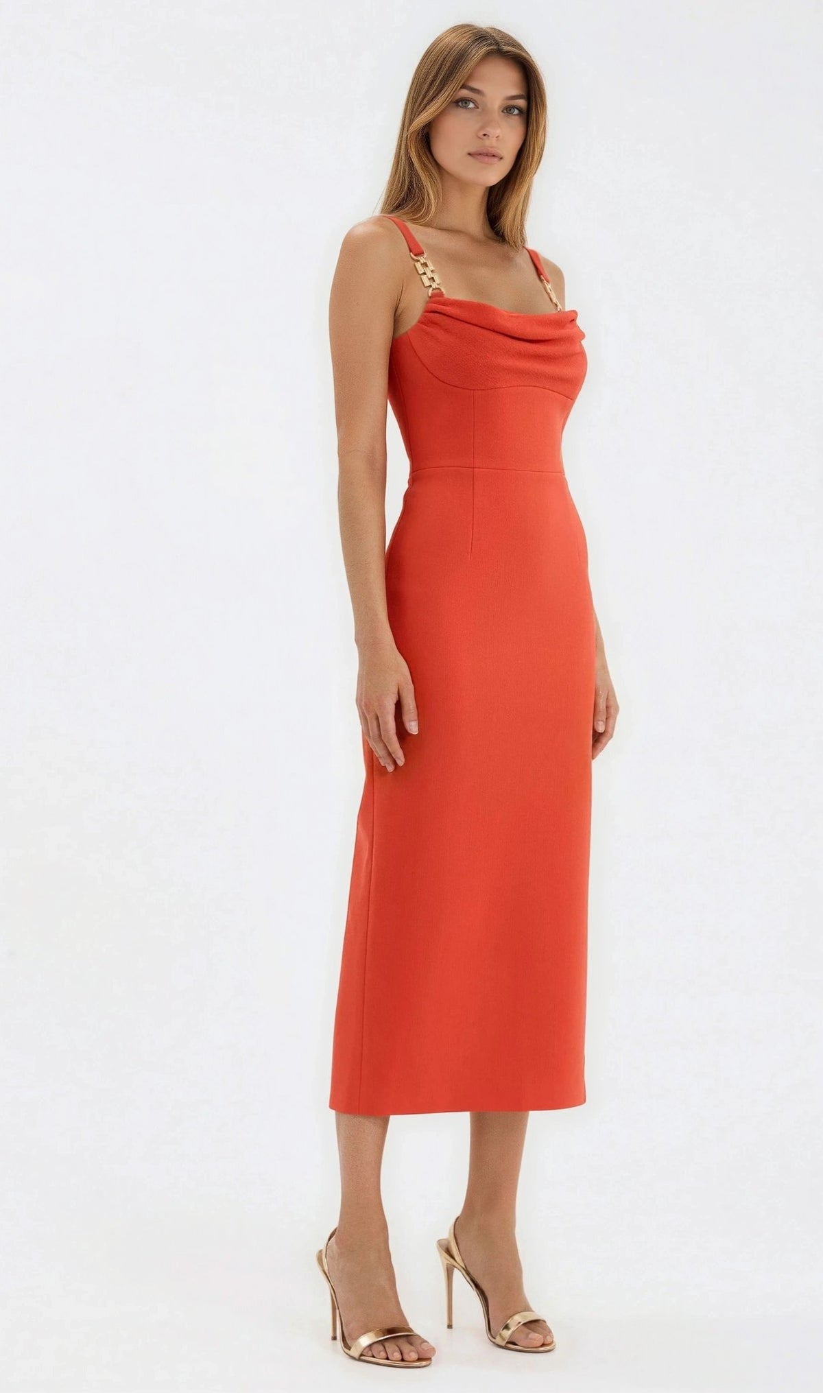 Empress Midi - Orange