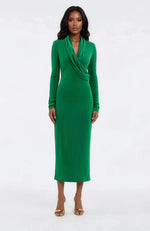 Erin L/S Midi – Emerald