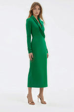 Erin L/S Midi – Emerald