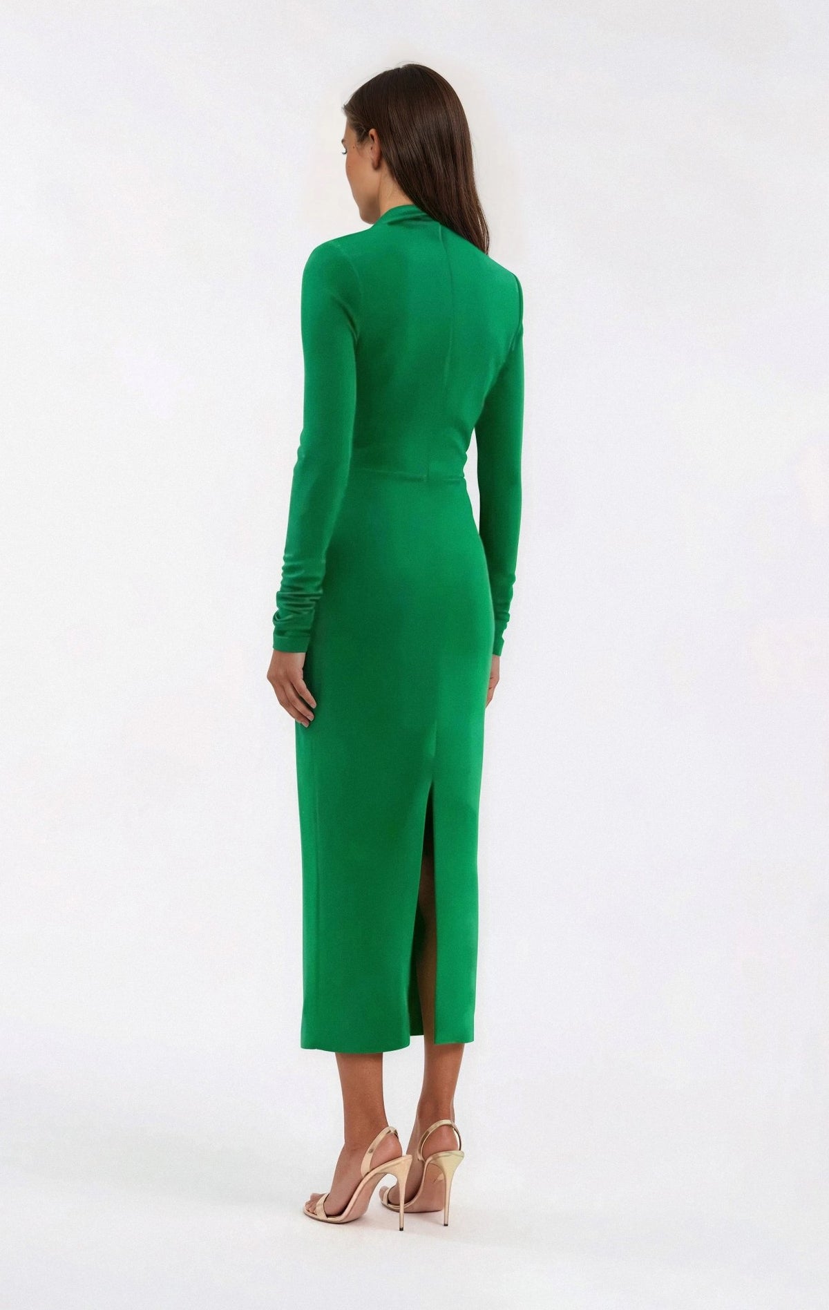 Erin L/S Midi – Emerald