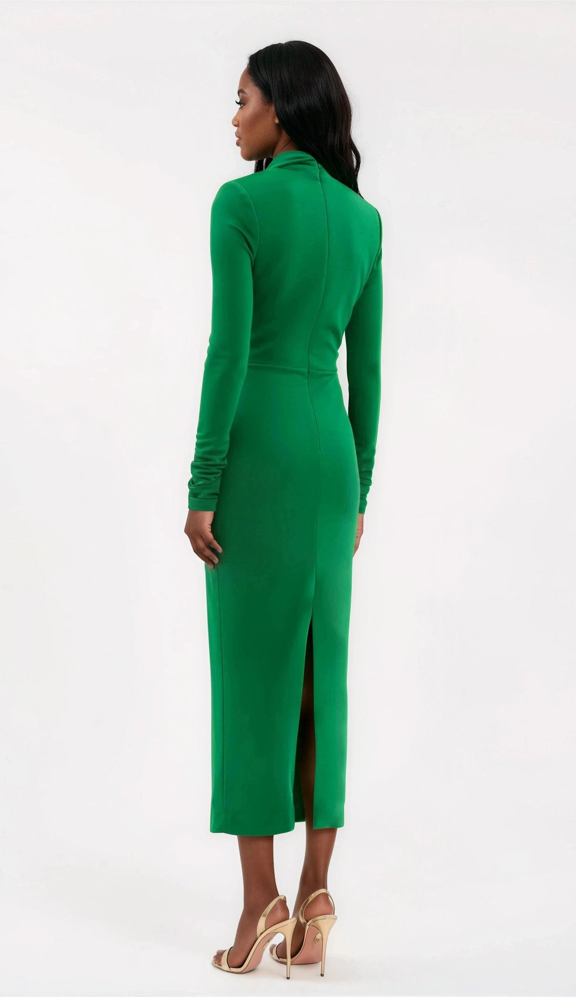 Erin L/S Midi – Emerald