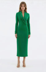 Erin L/S Midi – Emerald