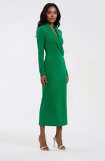 Erin L/S Midi – Emerald