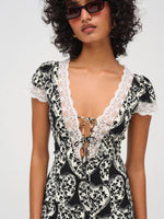 For Love & Lemon - Cross Your Heart Midi Dress