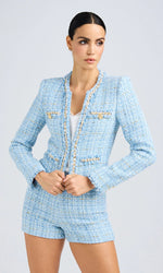 Generation Love - Betsy Buttoned Tweed Blazer