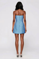 Jace Dress – Azure Blue