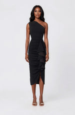 Jade Midi Dress - Black