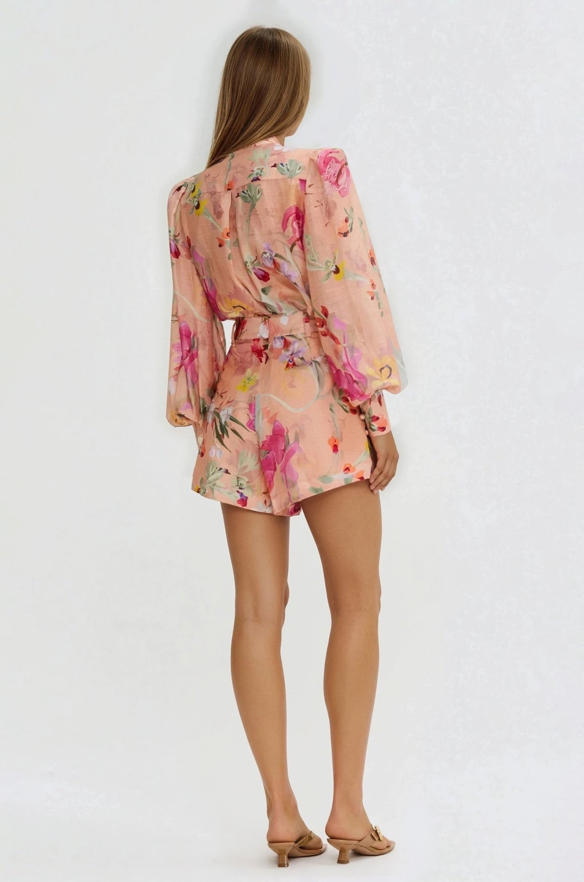 Lily Flower Short – Orange