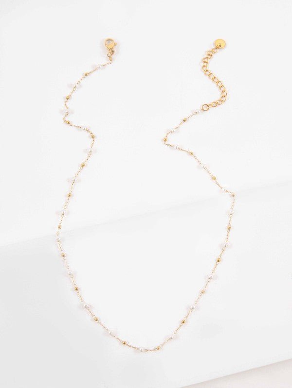 Lovoda - Cala Mini Pearl Necklace