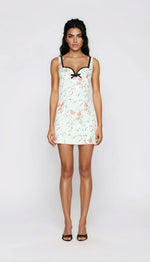 Mabel Dress - Mint Multi