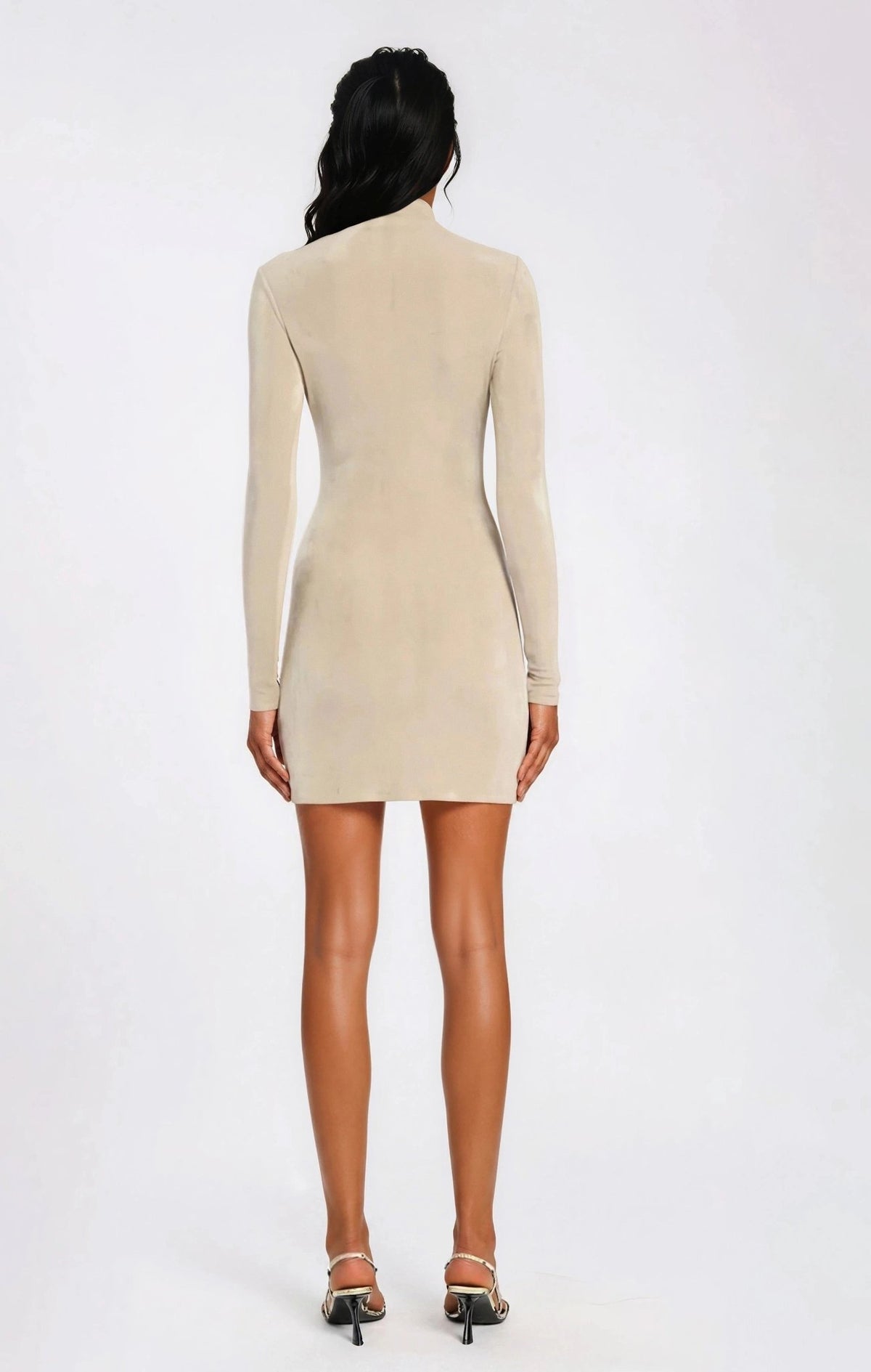 Nara Mini Dress – Concrete