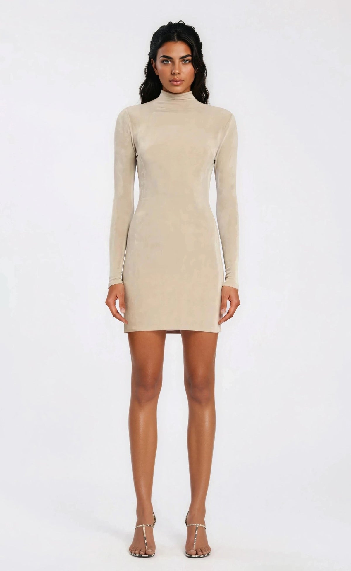 Nara Mini Dress – Concrete
