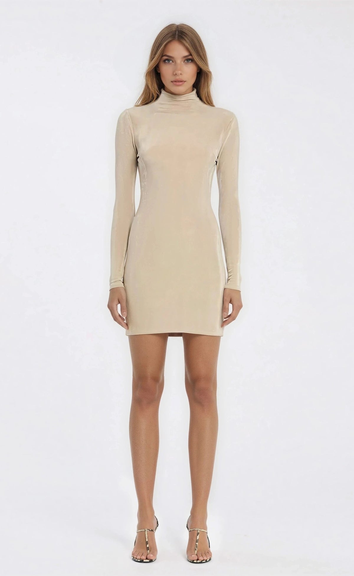 Nara Mini Dress – Concrete