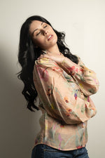 Lily Flower Shirt – Orange