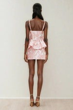 Petal Jacquard Top – Pink