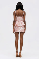 Petal Jacquard Top – Pink