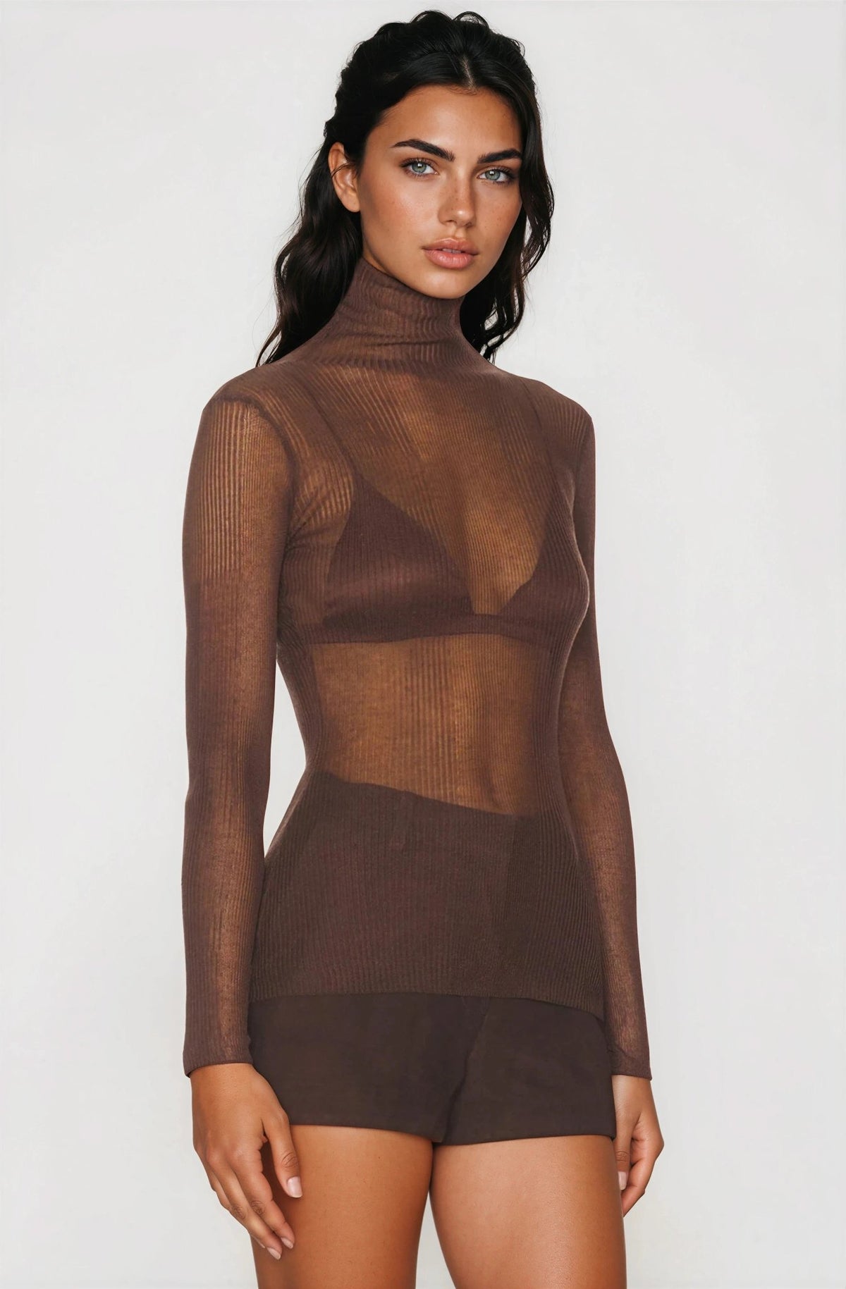 Piper Sweater – Slate Brown