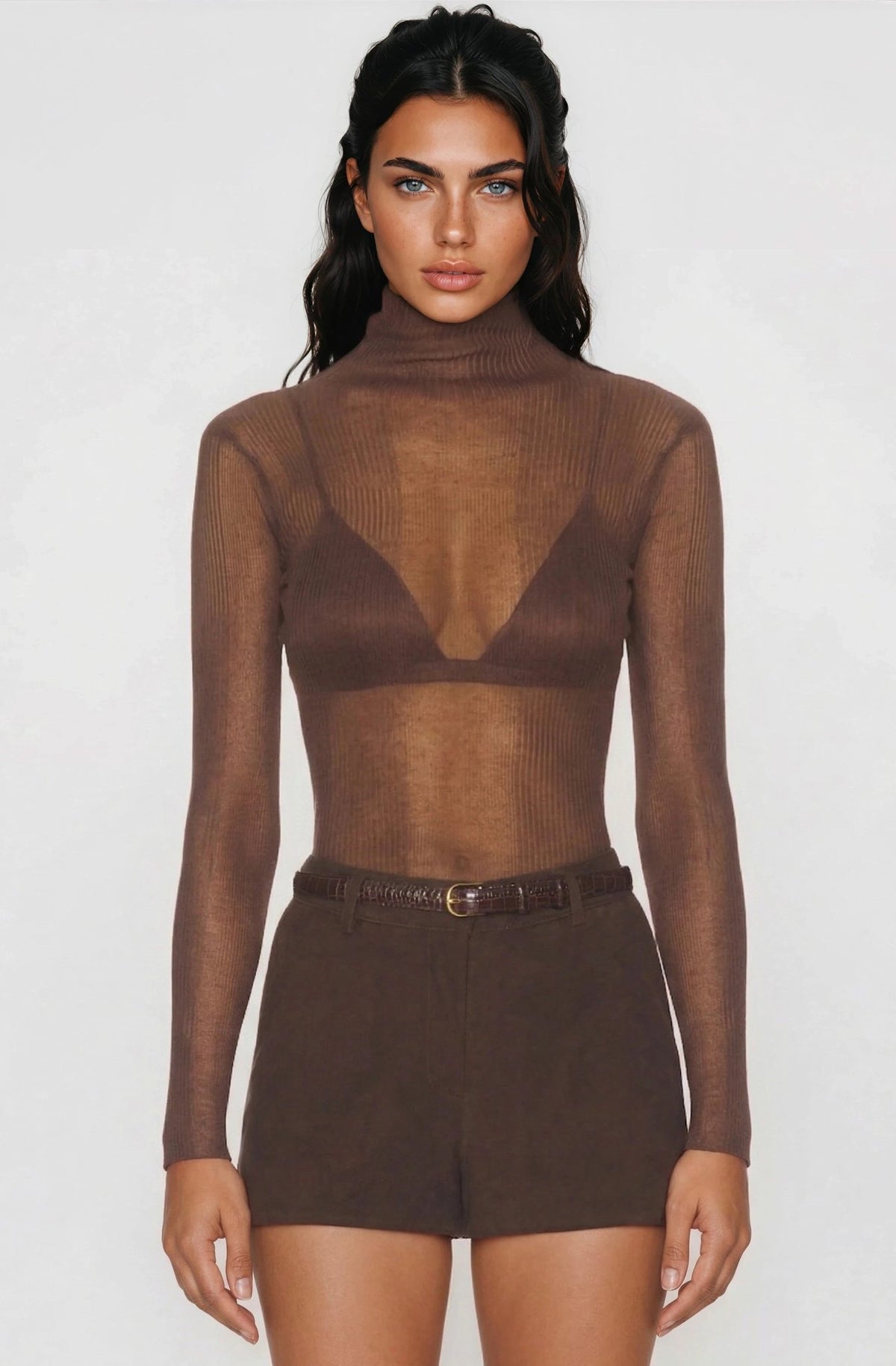 Piper Sweater – Slate Brown