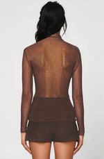 Piper Sweater – Slate Brown