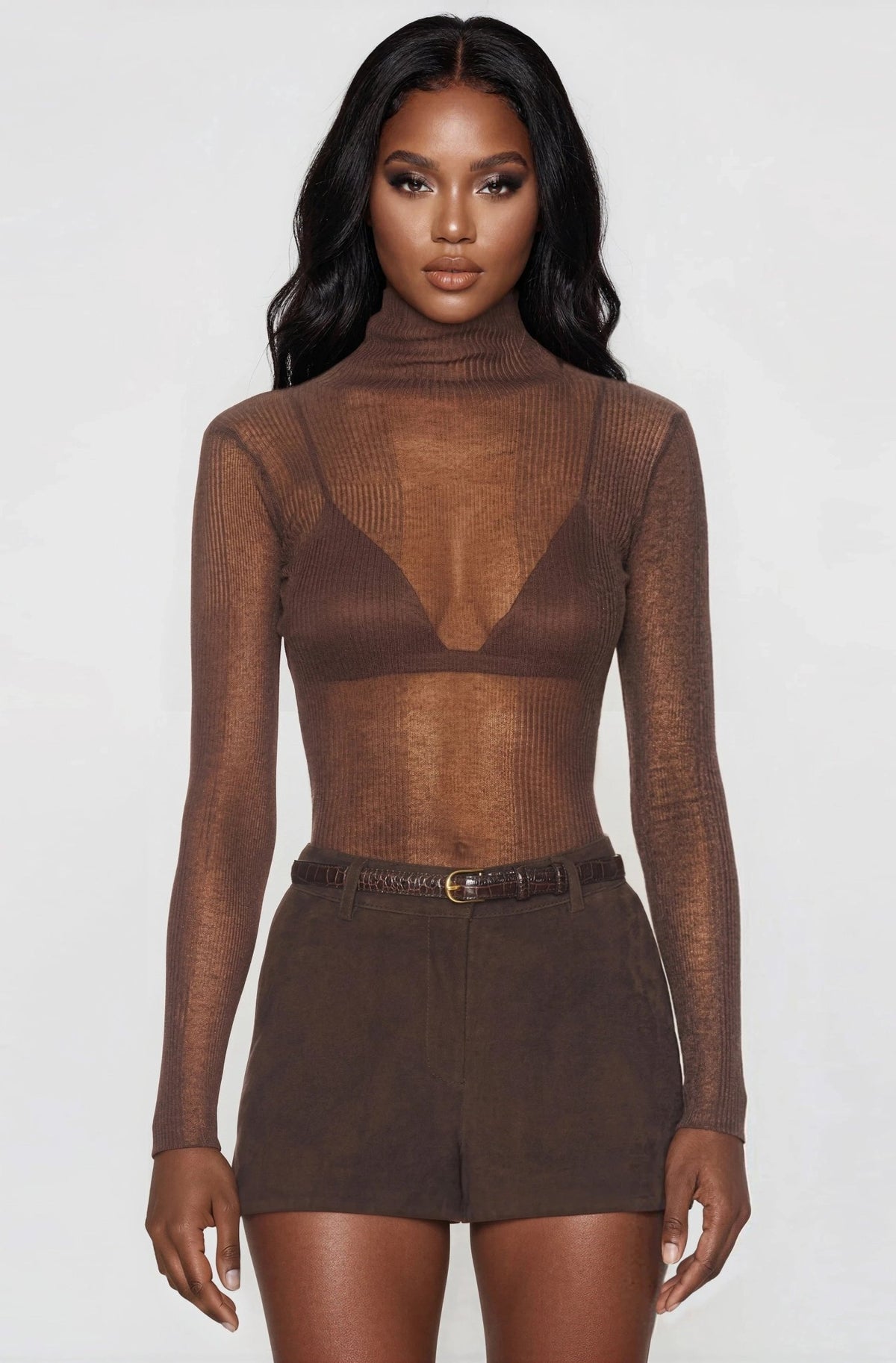 Piper Sweater – Slate Brown
