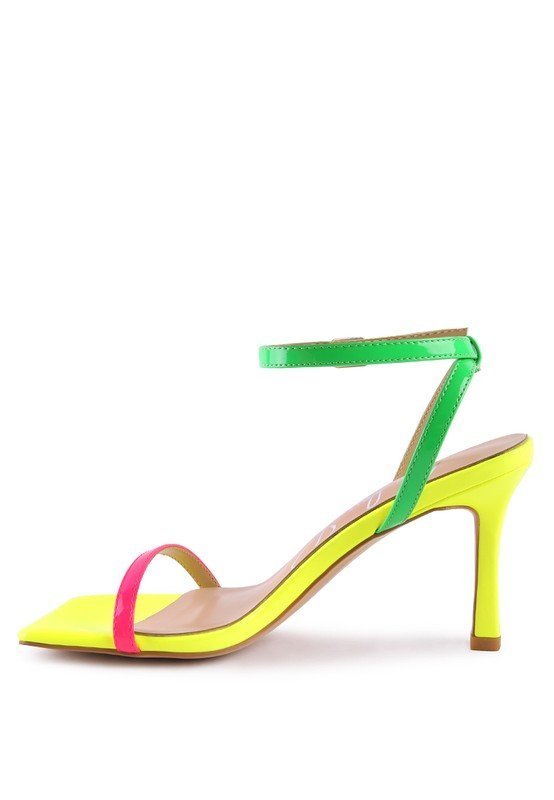 Fantasy Spool Mid Heel Sandal - Encompass Boutique