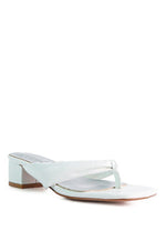 Rag Company - Low Heel Thong Sandals