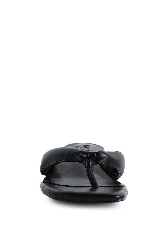 Memestar Low Heel Thong Sandals - Encompass Boutique