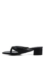 Memestar Low Heel Thong Sandals - Encompass Boutique