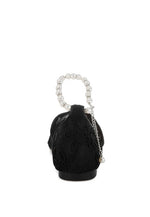 Rag Company - Shrami Pearl & Rhinestone Strap Flat Sandals