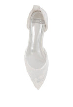 Rag Company - Shrami Pearl & Rhinestone Strap Flat Sandals