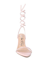 Sphynx High Heel Lace Up Sandals - Encompass Boutique
