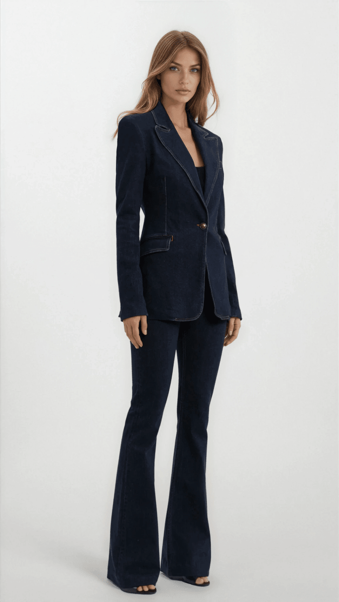 Rebecca Vallance Aviator Blazer – Black