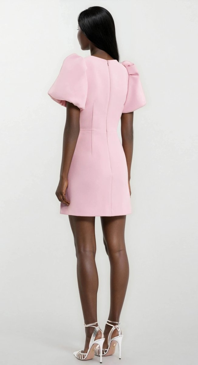 Harlynn Puff Sleeve Mini – Pink