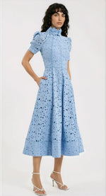 Kitsu S/S Midi - Blue