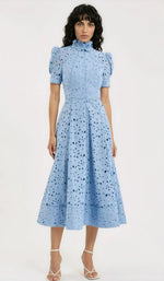 Kitsu S/S Midi - Blue