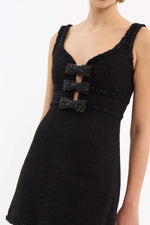 Rebecca Vallance - Margo Bow Mini Dress (Final Sale)