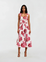 Damask Rose Midi - Print