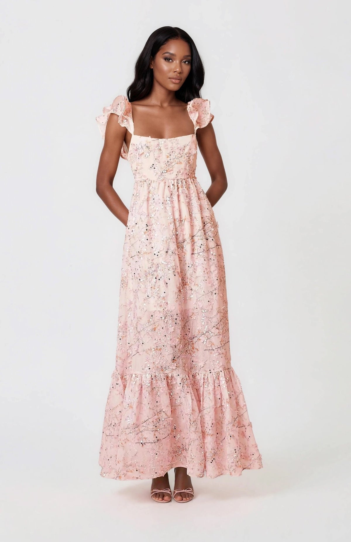 Regina Maxi Dress - Pink