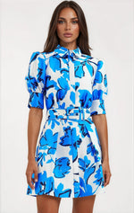 Sapphira Mini Dress – Print
