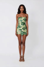 Sara Dress - Green Multi